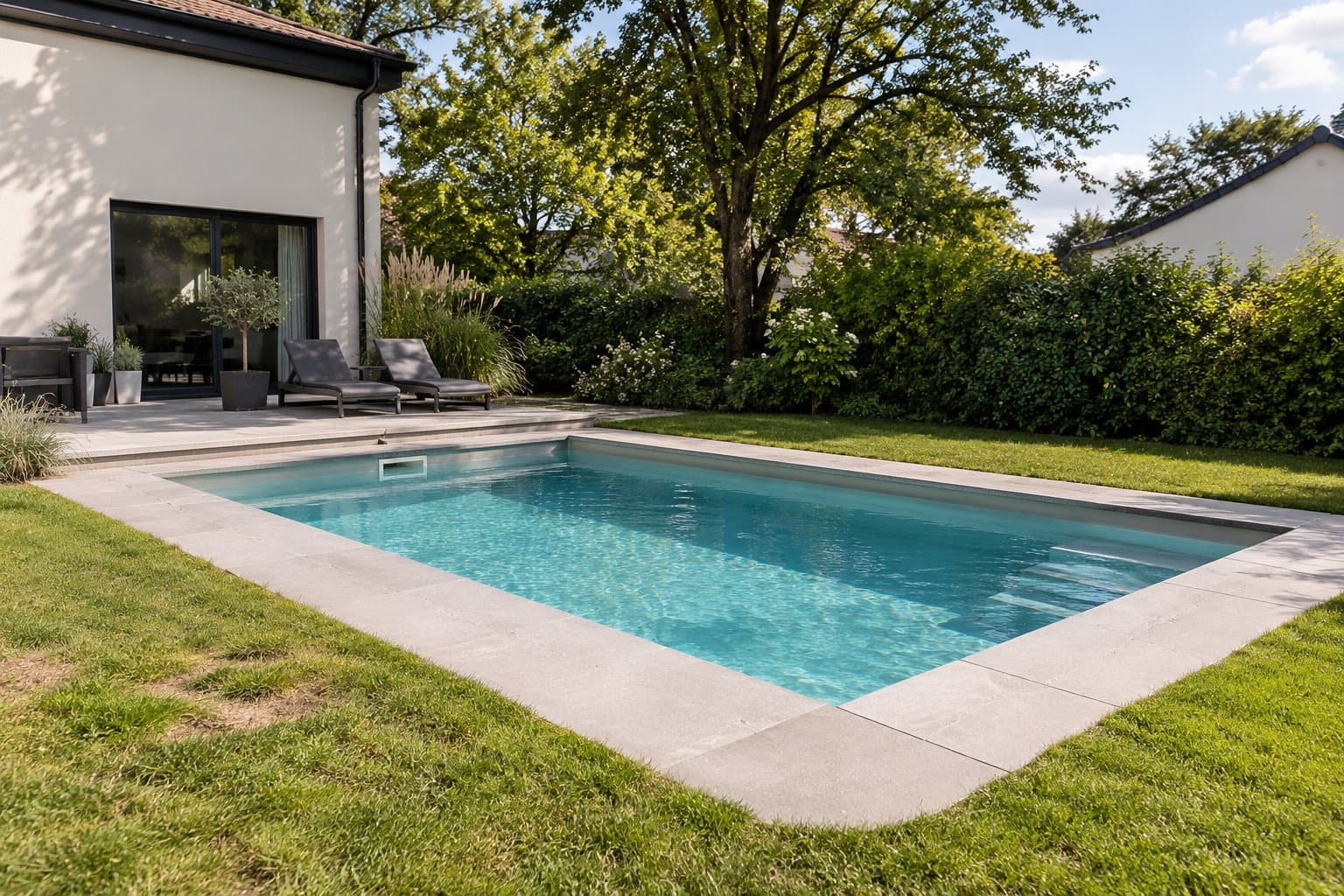 Piscine équipée par MBA Sanit