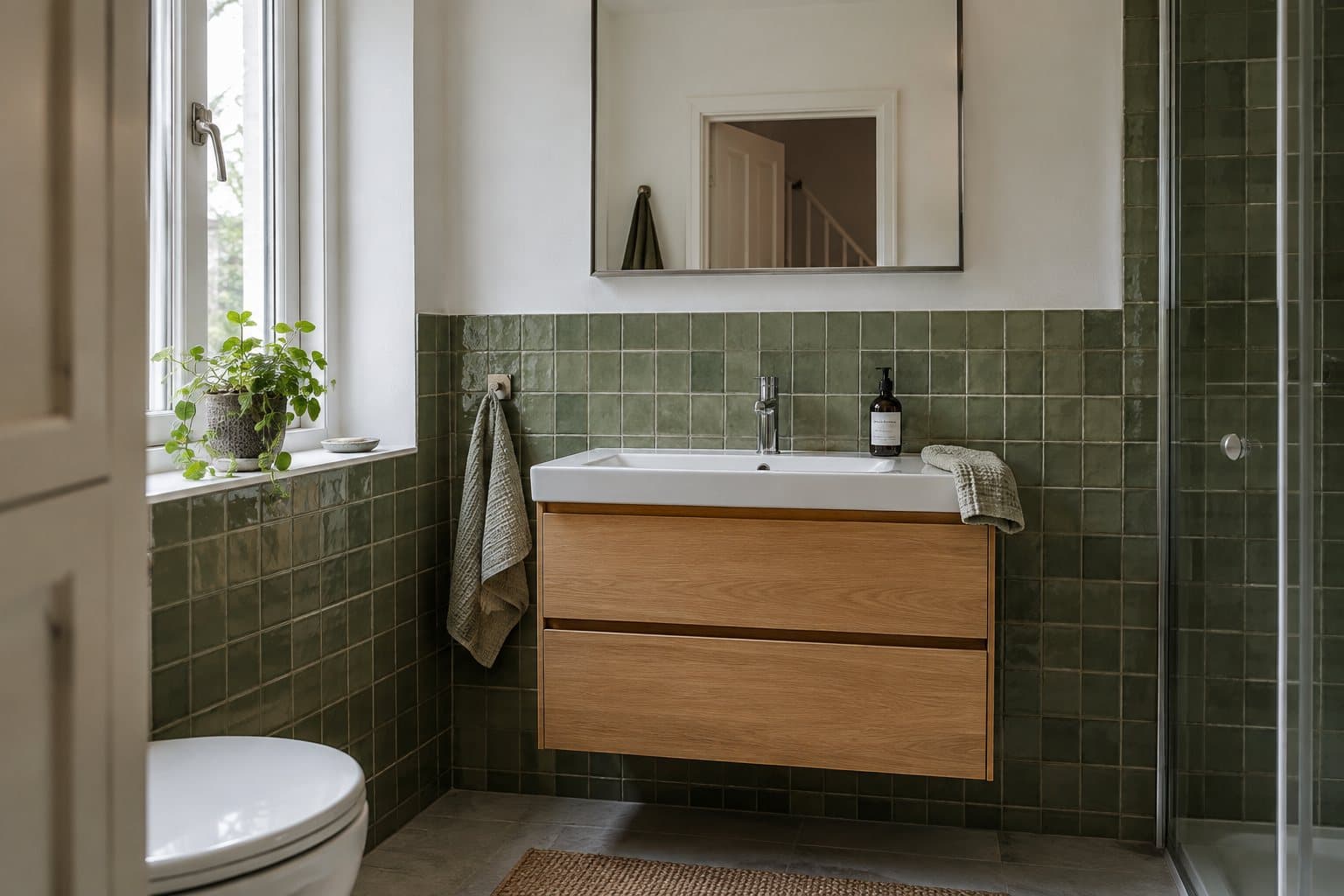 Salle de bain réalisée par MBA Sanit