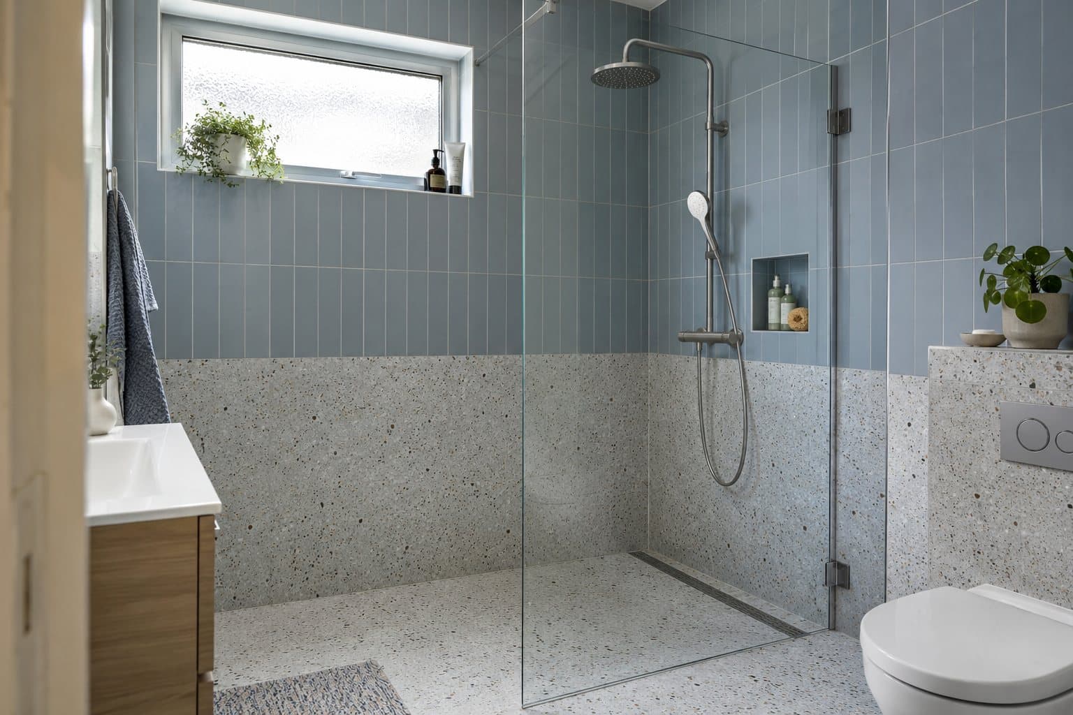 Salle d’eau réalisée par MBA Sanit